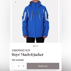 Obermeyer Boys' Mach 11 Jacket (Little Big Kids - Size 8 to 10)